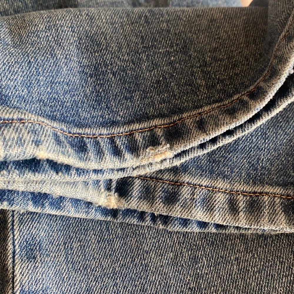 Lauren Ralph Lauren mid rise ankle length slightly distressed jeans size 6 NWOT - Picture 7 of 10